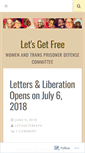 Mobile Screenshot of letsgetfree.info